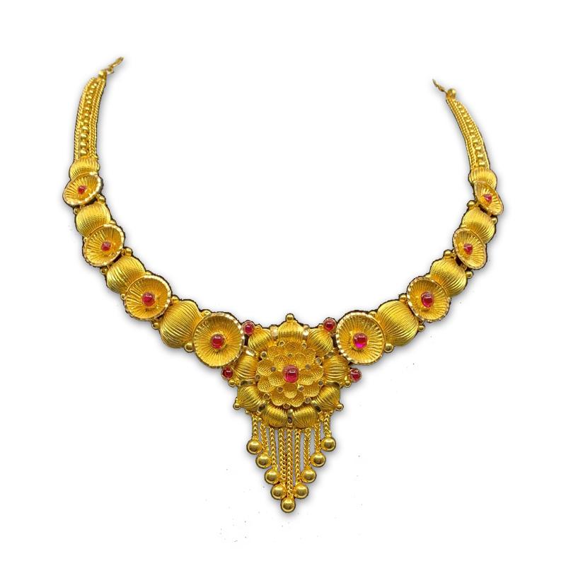 Shop Gold necklace designs online 30 grams gold necklace Kalyan